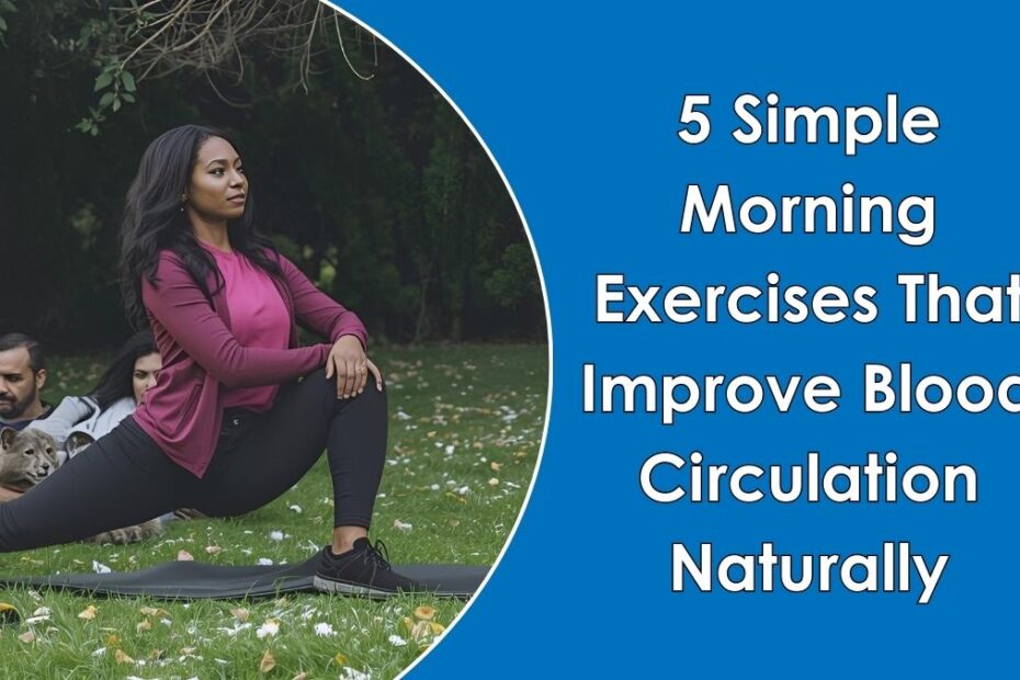 5 Simple Morning Exercises That Improve Blood Circulation Naturally 5 Simple Morning Exercises That Improve Blood Circulation Naturally