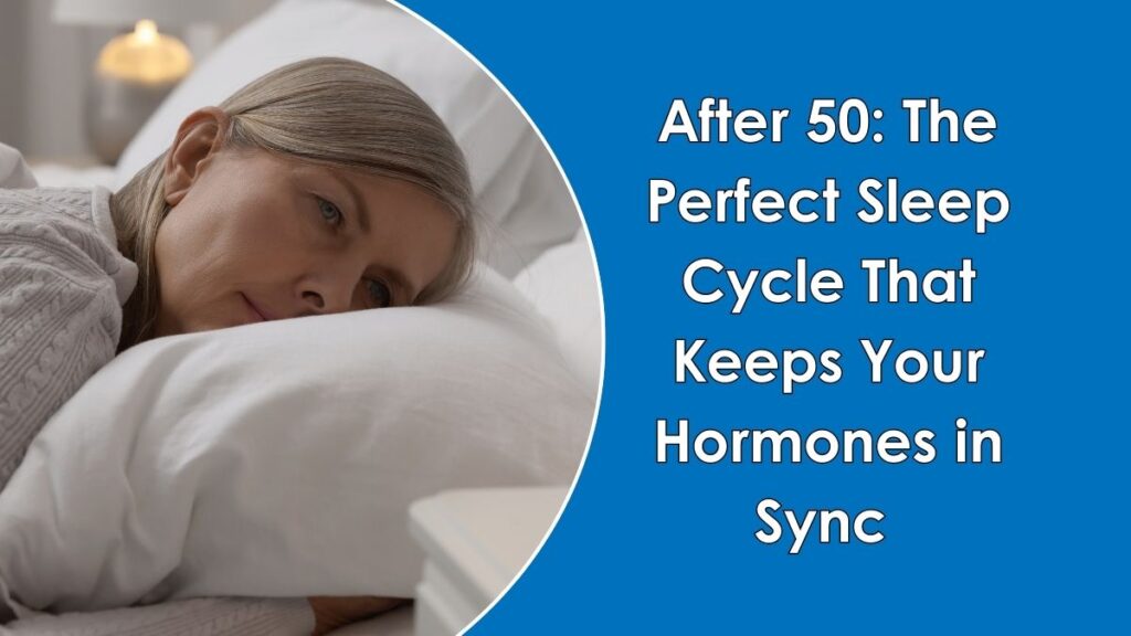 After 50: The Perfect Sleep Cycle That Keeps Your Hormones in Sync — It’s Not 8 Hours Straight or Sleepless Nights